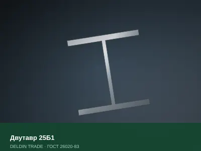 Двутавр 25Б1 — металлопрокат DELDIN TRADE
